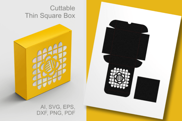 Cinco De Mayo 5 Square Gift Box Template: A 3D SVG Review