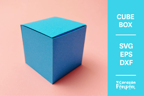 Cube Box SVG: 3D SVG for Gift Boxes