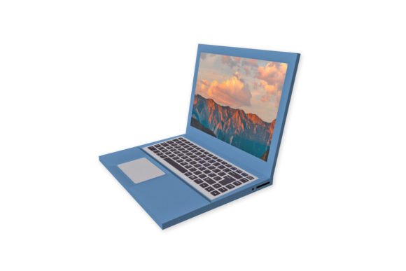 DIY Papercraft Laptop: A 3D SVG Shapes Review