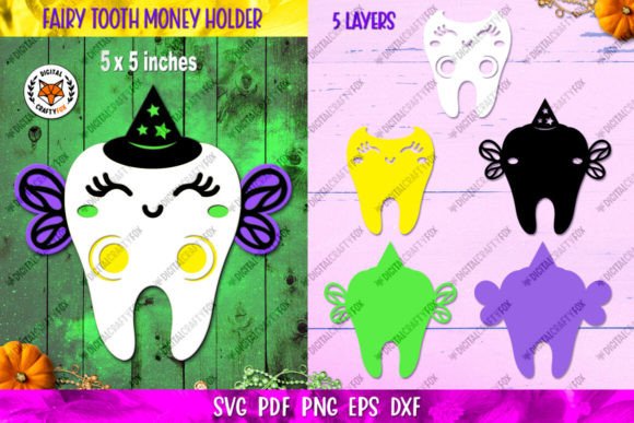 Halloween Tooth Fairy 3D SVG Shapes Review