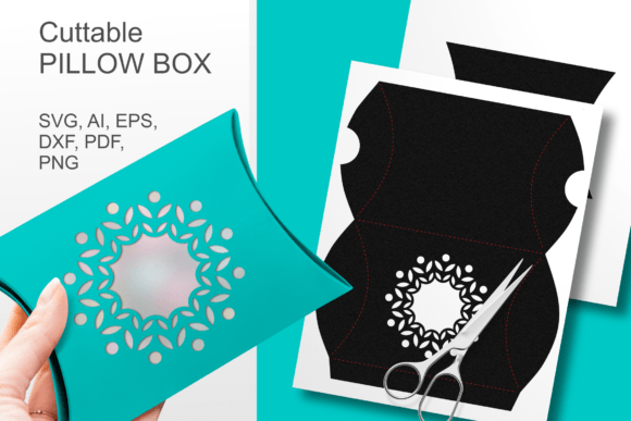 Review: Ornamented Round Frame Pillow Box SVG