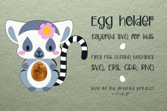Reviewing the Baby Lemur Easter Egg Holder Design